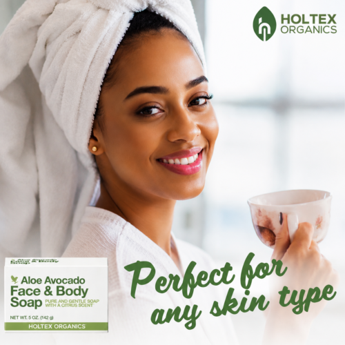 Aloe Avocado face and body soap